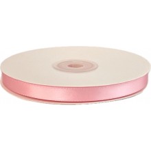 Лента атласная PREMIUM, 10мм*41м, цвет розовый