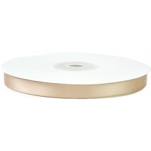 Лента атласная PREMIUM, 10мм*41м, цвет светло-бежевый